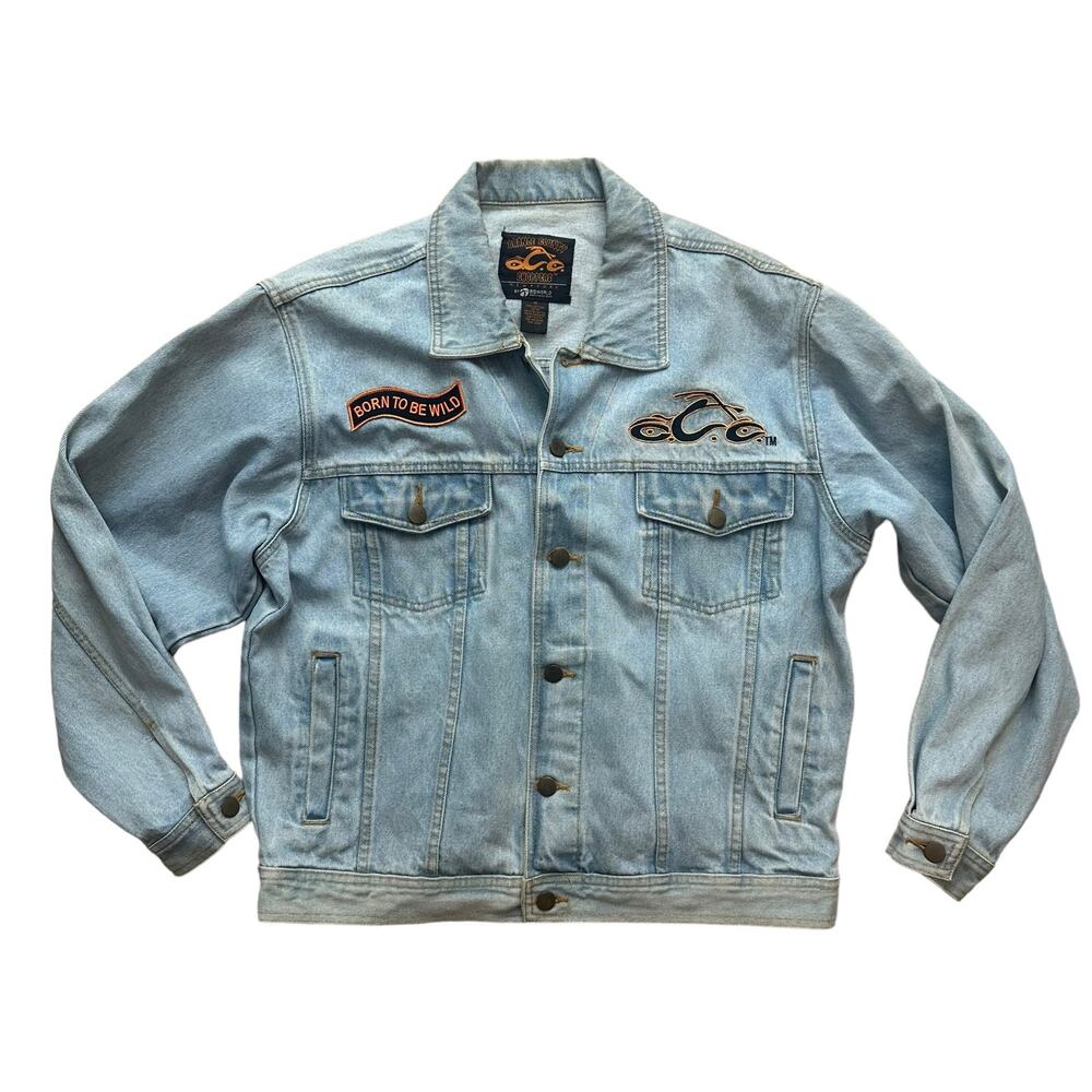 Orange County Choppers Denim Jacket Size Medium - Picture 3 of 8